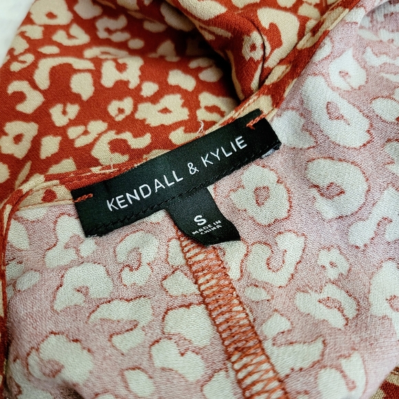 Kendall + Kylie Animal Print Mini Dress Size Small - Picture 4 of 10